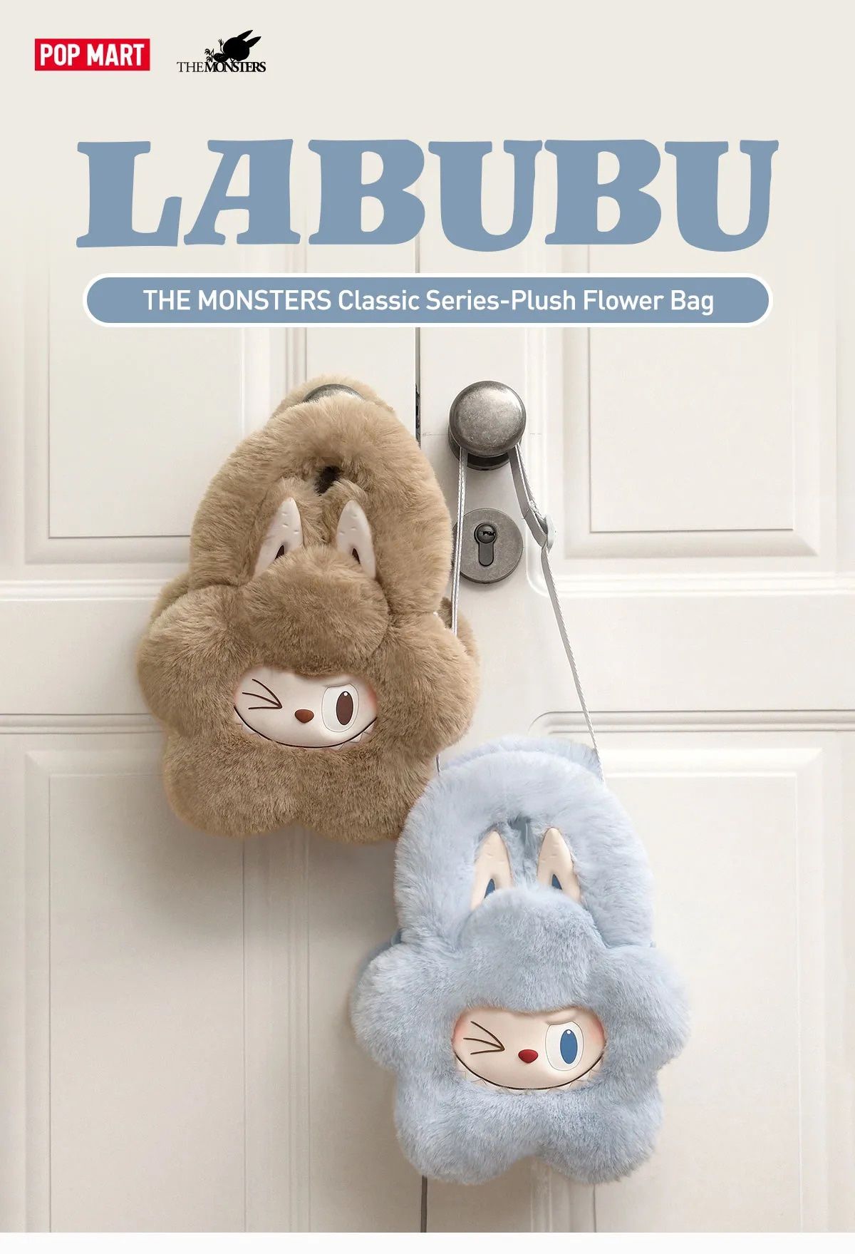 Labubu Plush Flower Bag