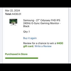 Gaming Monitor 