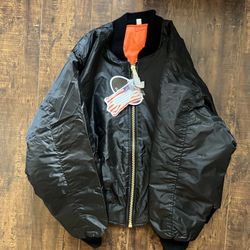 Vetements style surplus bomber jacket 