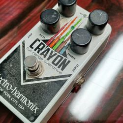 Ehx Crayon Overdrive Guitar Pedal
