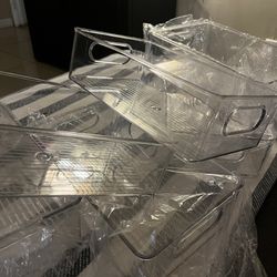 Clear Hard Plastic Storage Containers … 