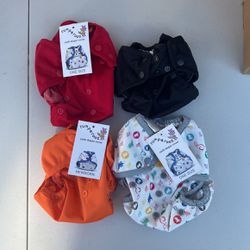 Rumparooz Brand New Cloth Diapers Set Of 4