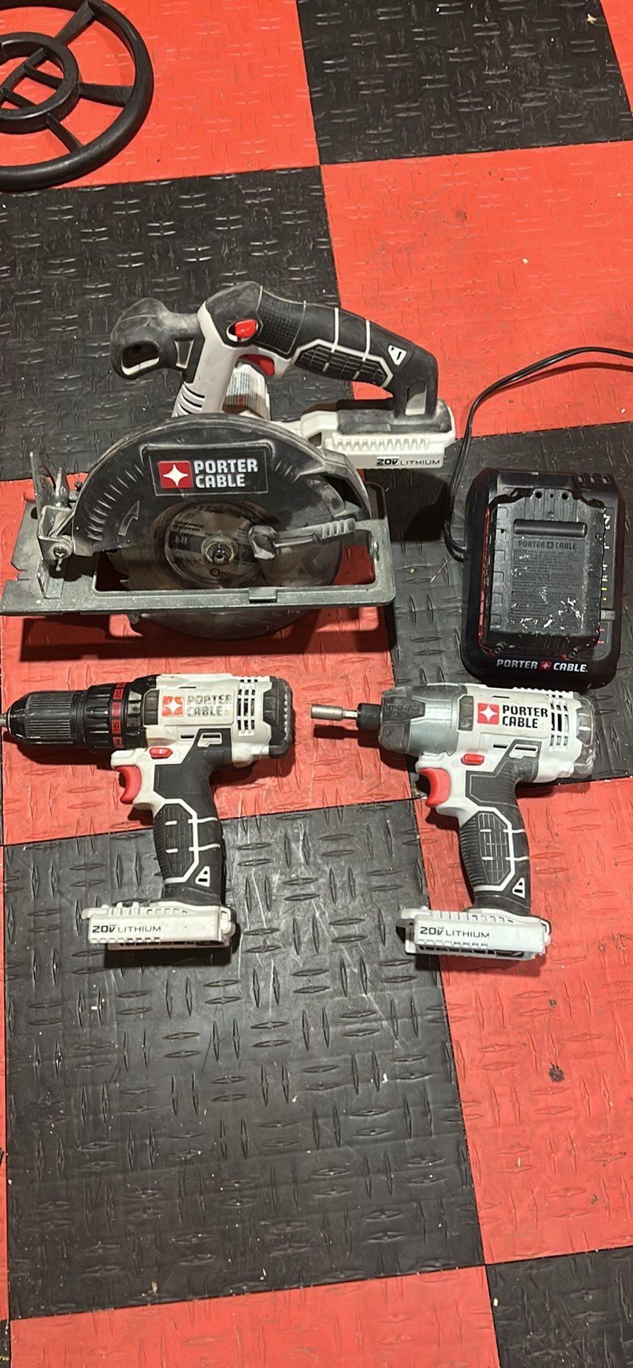 Porter Cable 3 Piece Took Set
