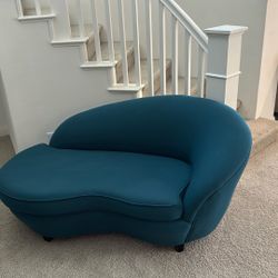 Custom Teal Couch