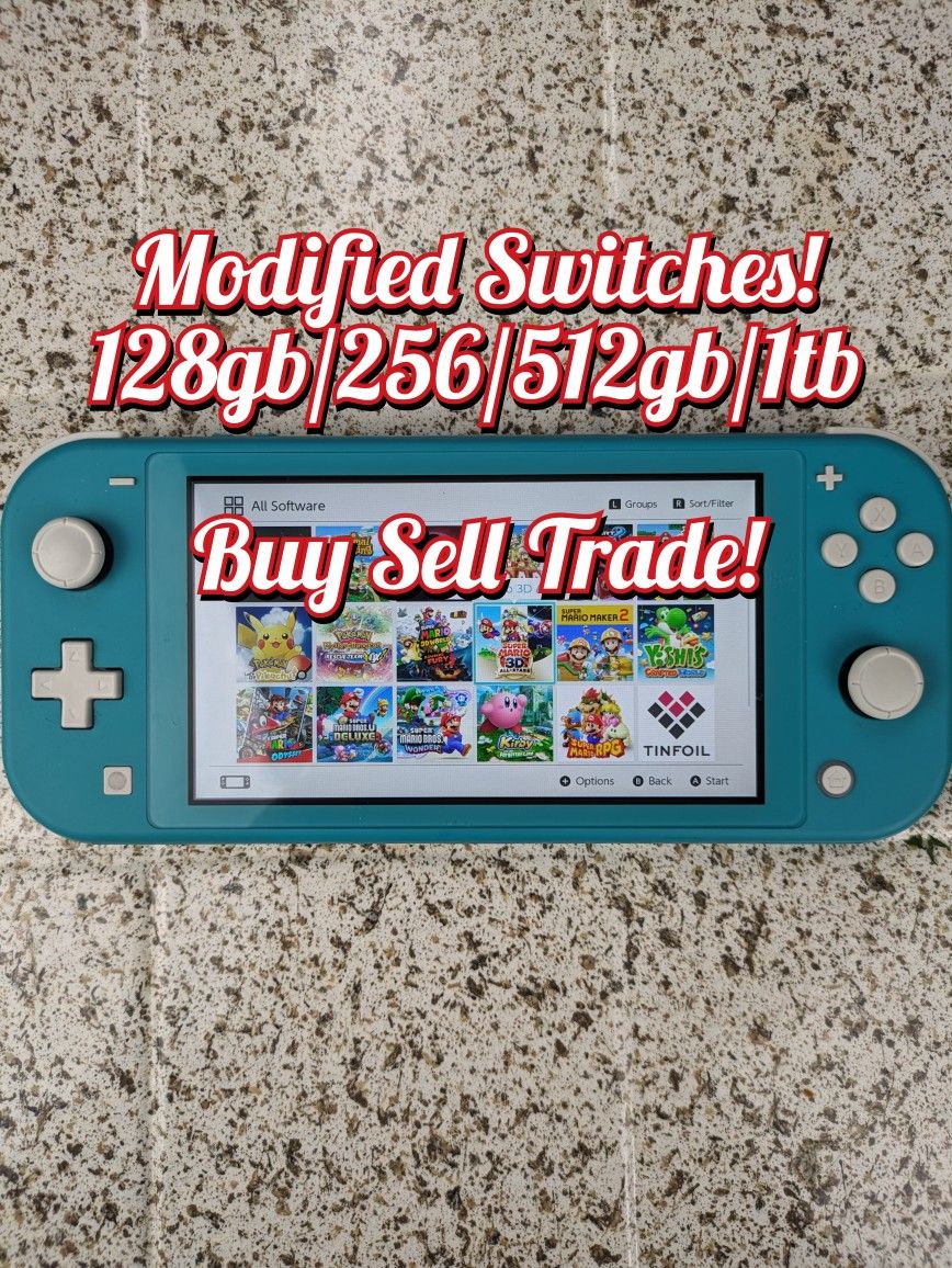 Nintendo Switch | 128gb/256gb/512gb/1tb | Trade Ins Accepted | Ask For Details