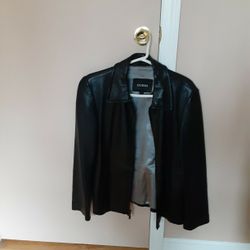 Ladies Leather Jacket.