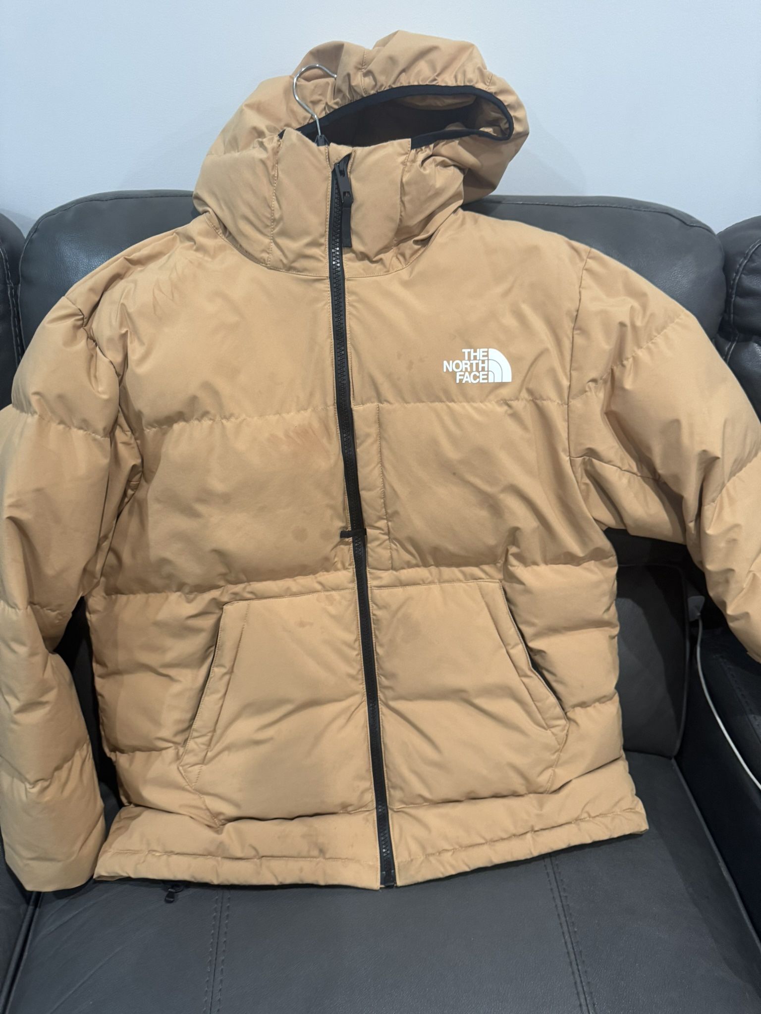 North face Beige Parka Large