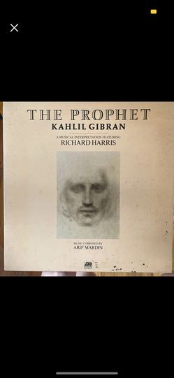 Khalil Gibran - The Prophet vinyl record