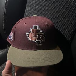 Texas Rangers 50th Anniversary Fitted Hat