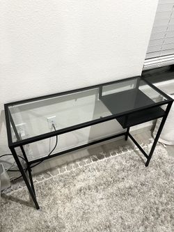 Glass Console Table