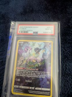 Pokemon psa mew crown zenith