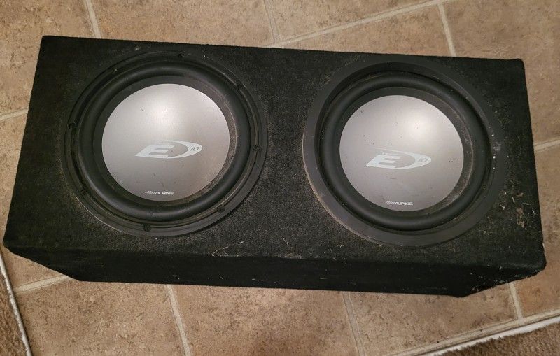 Alpine Car Subwoofers