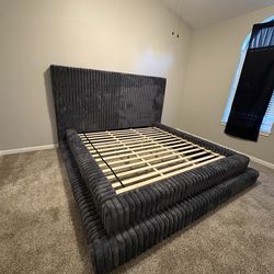 New in Box King Fluffy Bed with USB ports $10DOWN