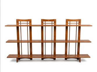 Solid Wood 3-Tier Open Bookshelf