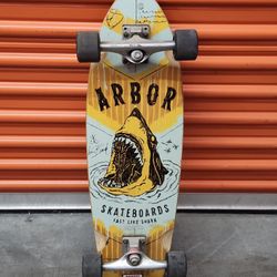 Arbor GB Sizzler "Fast Like Shark" Longboard  