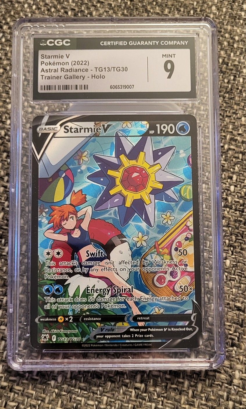Starmie V TG13 CGC 9