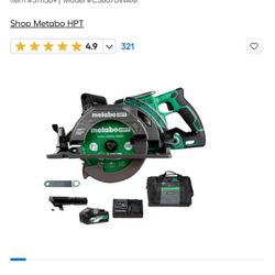 Metabo Saw 7 1/4