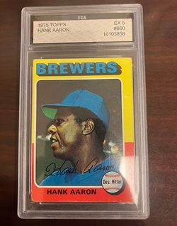 1975 Topps Hank Aaron 660 Baseball Card