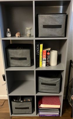 8 Cubby Bookcase