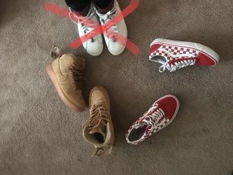 Wheat AF1s & Vans