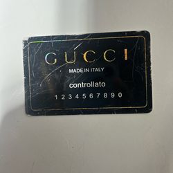 GUCCI Controllato Card