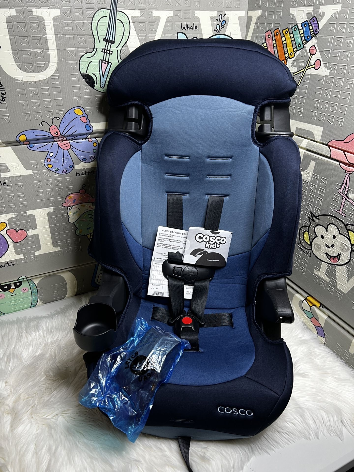 Cosco Kids Finale DX 2-in-1 Booster Car Seat