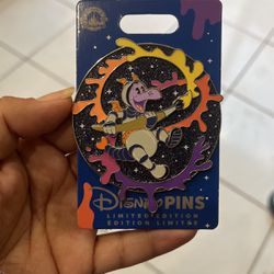 Disney Parks Pin Figment As An Astronaut Mini Jumbo