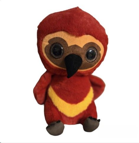 Wizarding World of Harry Potter Fawkes Plush Stuffed Animal 12" Phoenix