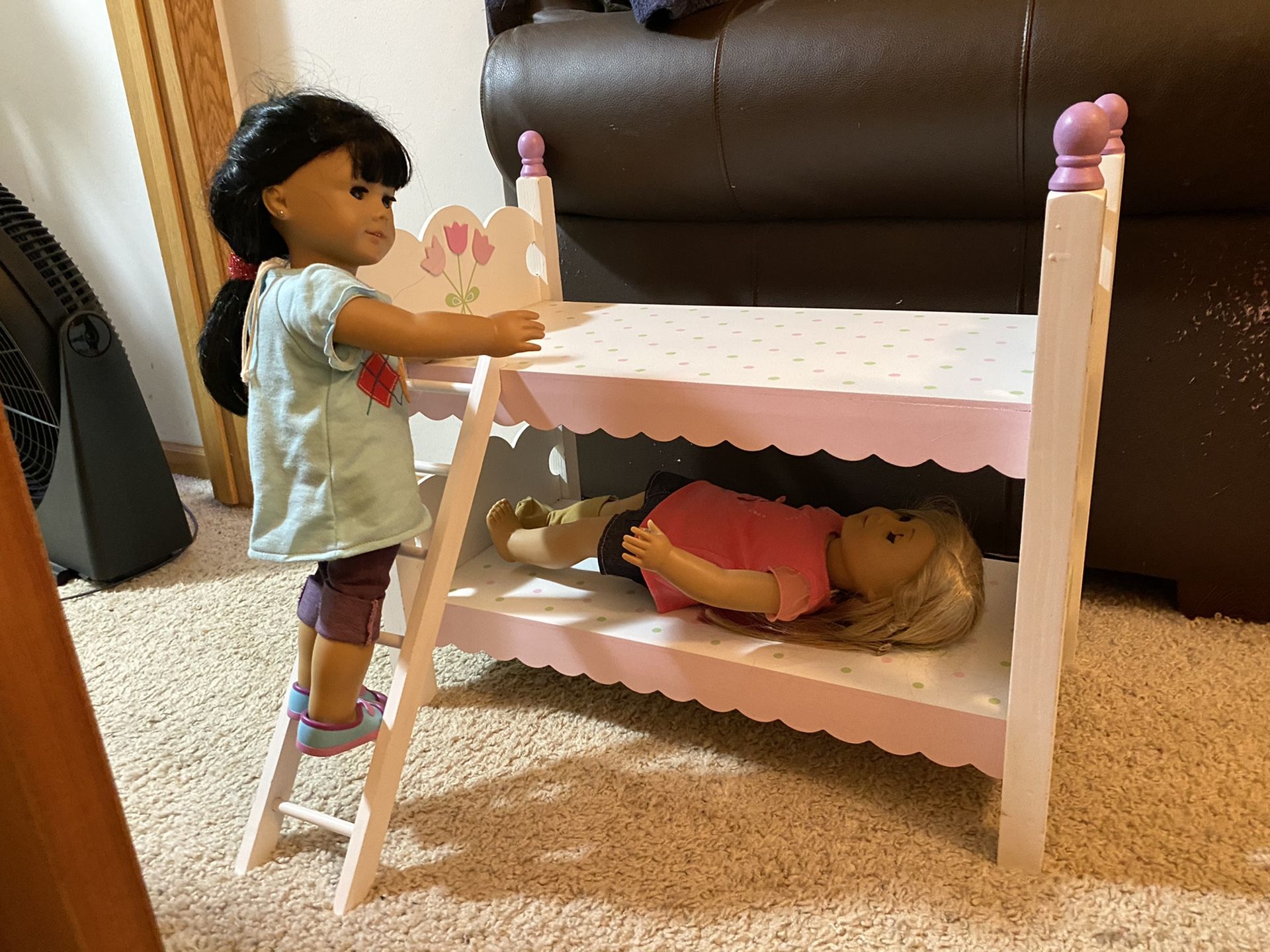 Bunk bed for 18” doll