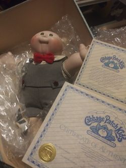Limited Edition 1985 Porcelain Cabbage Patch
