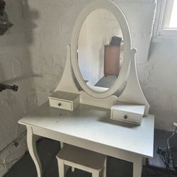 Vanity And Stool 
