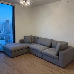 Grey Sofa couch 