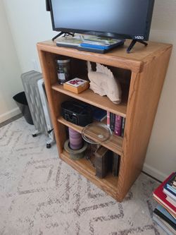 Oak Book Shelf