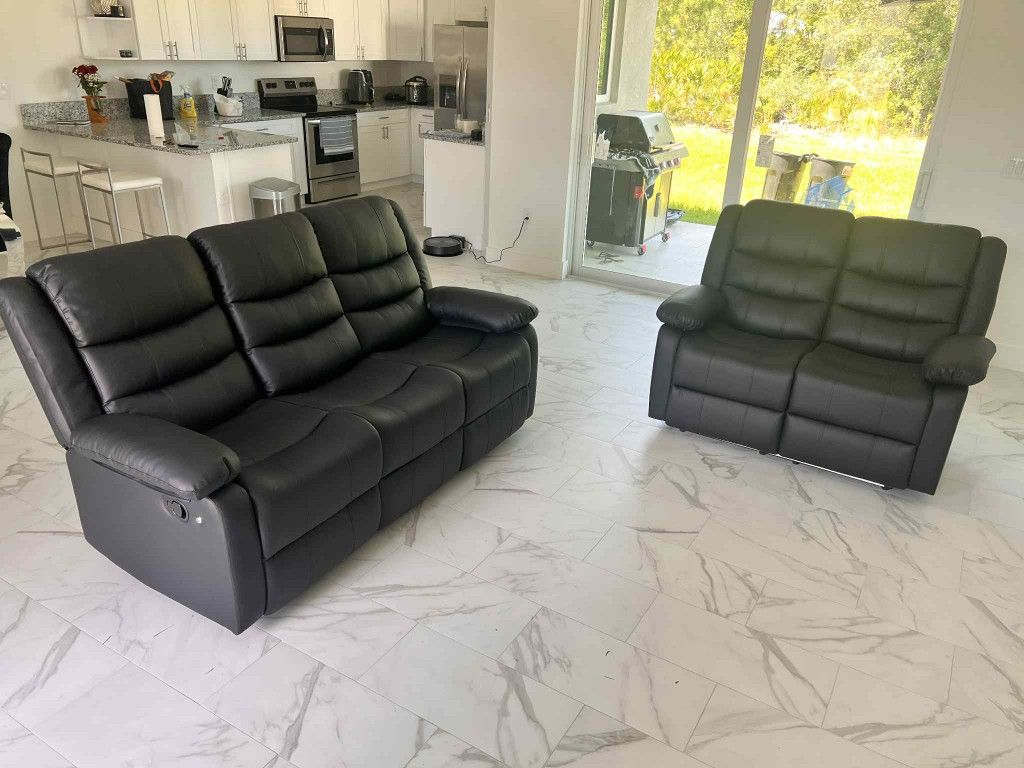 Brand New Reclining Sofa And Loveseat / Sofa y Loveseat Reclinables Nuevos A Estrenar....fast Delivery 🚚