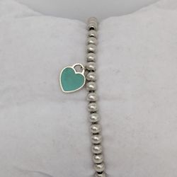 Silver Heart Bracelet