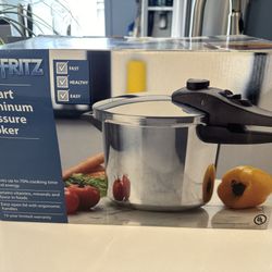 Hoffritz 6quart Aluminum Pressure Cooker Never Used