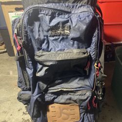 Several External Frame Packs
