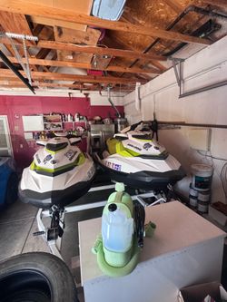 2 Seadoo’s GTI and Trailer