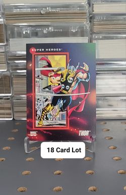 (18) 1992 Marvel Impel Cards 