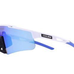  Polarized Sunglasses 3 Lens Cycling Fishing Driving Eyewear Nose pad Replaceable Sport Sunglasses for Men and Women