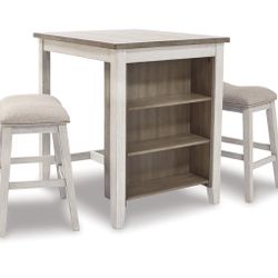 Ashley Furniture Counter Height Kitchen Table With Stools