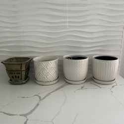 Pots (ALL 4 For $20)