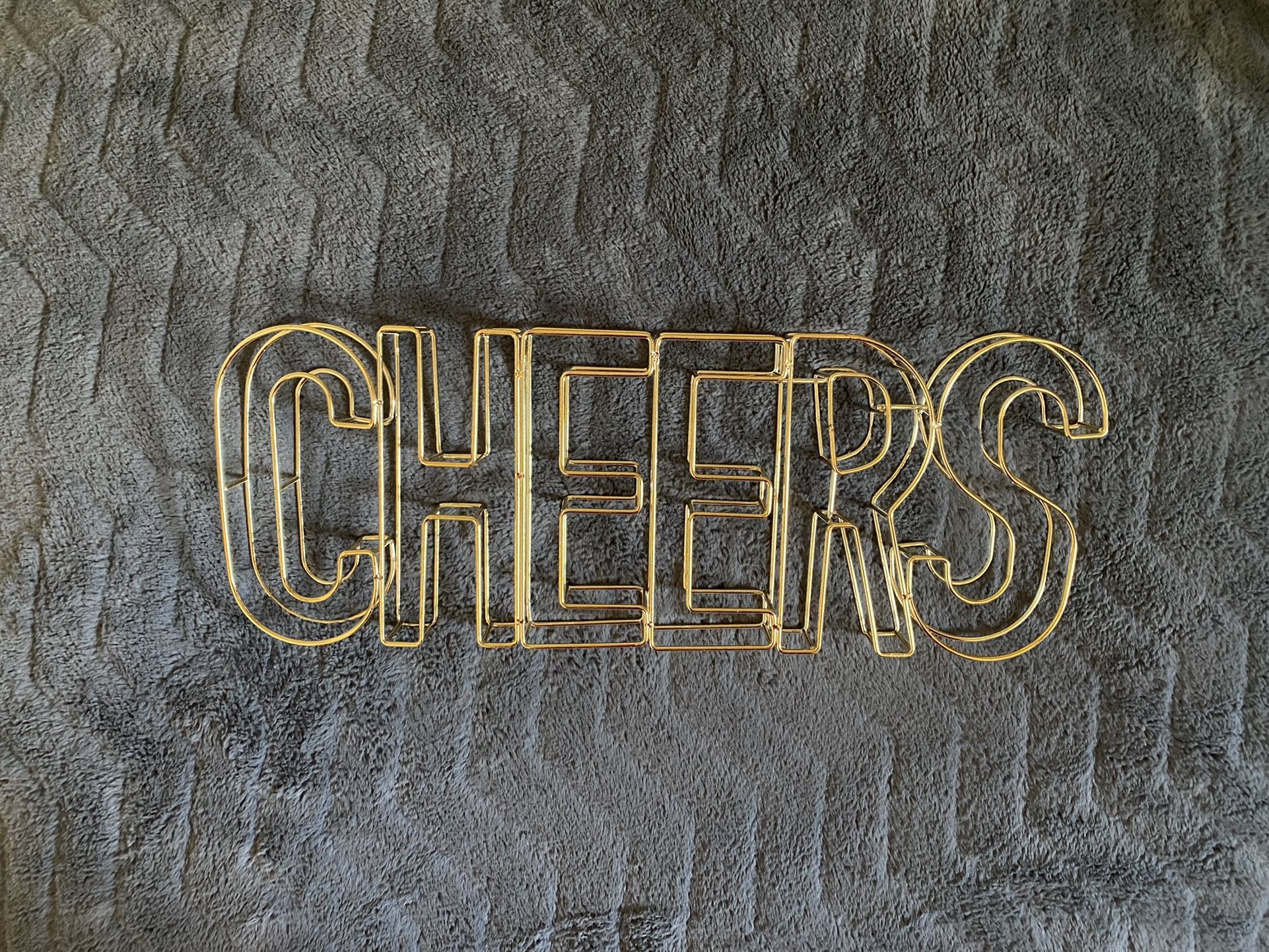 Wedding Decor - “CHEERS” sign