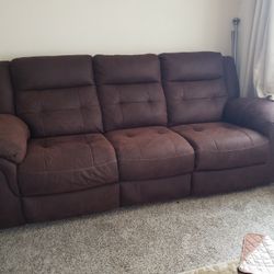 Electric Couch And Loveseat