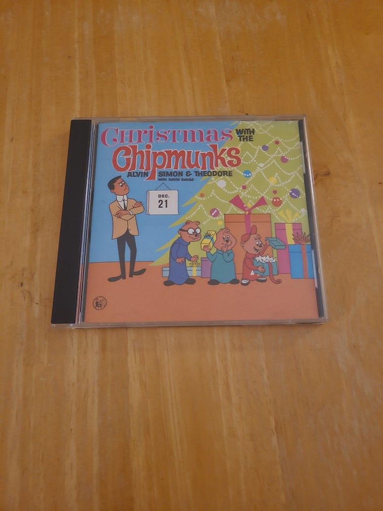 Christmas With The Chipmunks Compact Disc D 154514 (CD 1980)