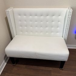 Upholstered Love Seat (brand New)