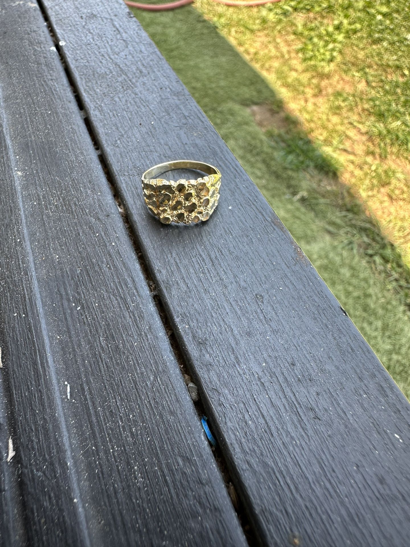 10kt Gold Nugget Ring