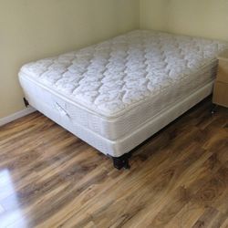 Bed With Mattress And Box Spring
