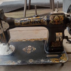 White Sewing Machine