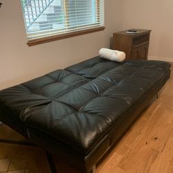 Faux Leather Sofa/sleeper